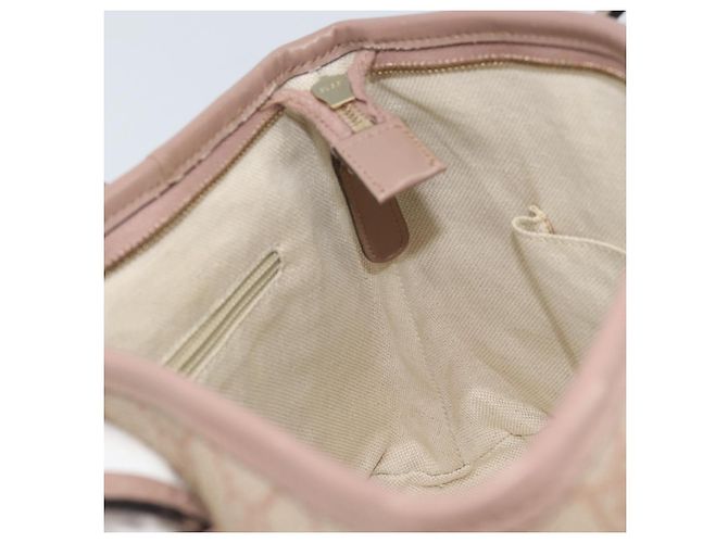 Gucci Borsa Tote GG Supreme in PVC beige e oro 353440 Auth YKZ112 D'oro - vista 19