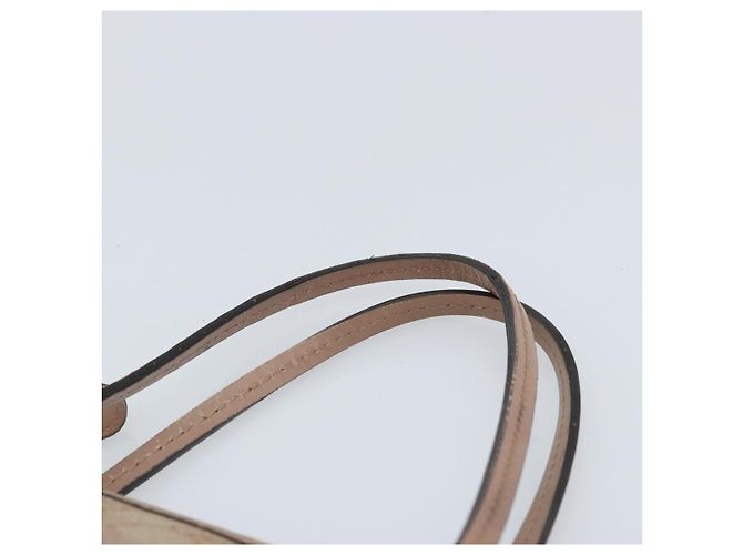Gucci Borsa Tote GG Supreme in PVC beige e oro 353440 Auth YKZ112 D'oro - vista 8