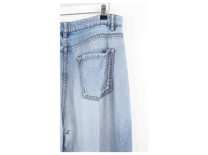 Céline Jeans larghi blu - vista 4