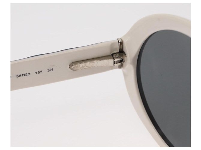 Occhiali da sole CHANEL in plastica Viola CC Auth ka3691A Porpora - vista 10