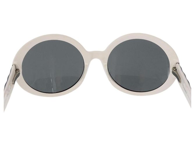 Occhiali da sole CHANEL in plastica Viola CC Auth ka3691A Porpora - vista 2