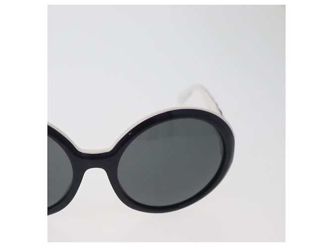 Occhiali da sole CHANEL in plastica Viola CC Auth ka3691A Porpora - vista 4