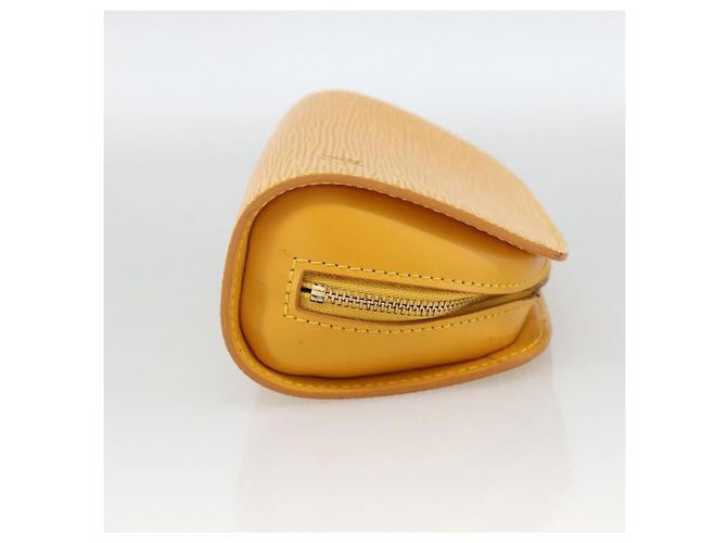 LOUIS VUITTON Pochette Dauphine PM Epi Giallo M48449 LV Auth BA12005 - vista 4