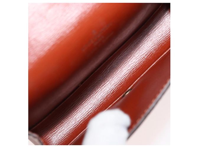 LOUIS VUITTON Pochette Tilsitt Epi Marrone M52603 LV Auth INZ113 - vista 10