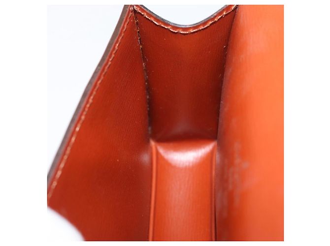 LOUIS VUITTON Pochette Tilsitt Epi Marrone M52603 LV Auth INZ113 - vista 11