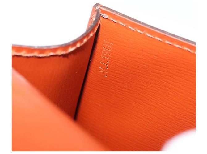 LOUIS VUITTON Pochette Tilsitt Epi Marrone M52603 LV Auth INZ113 - vista 12