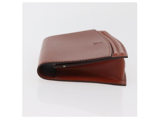 LOUIS VUITTON Pochette Tilsitt Epi Marrone M52603 LV Auth INZ113 - vista 4