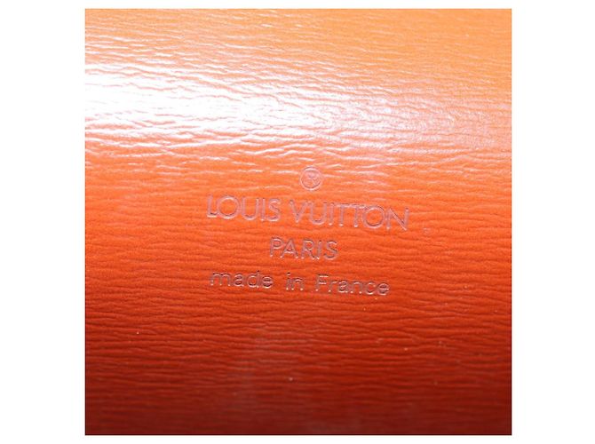 LOUIS VUITTON Pochette Tilsitt Epi Marrone M52603 LV Auth INZ113 - vista 9