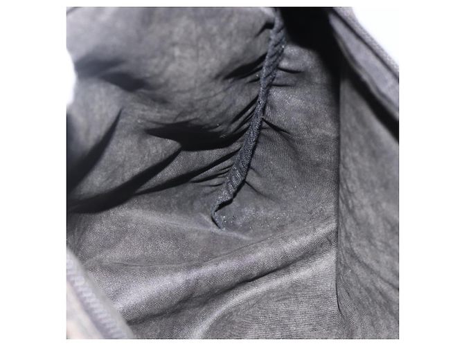 Borsa a Spalla PRADA Nylon Nero Argento Autentica YKZ307 - vista 20