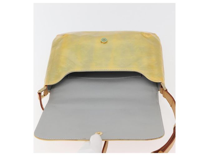 LOUIS VUITTON Borsa Thompson Street Monogram Vernis Grigia M91008 LV Auth ARZ865 Grigio - vista 10