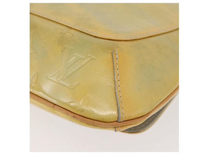 LOUIS VUITTON Borsa Thompson Street Monogram Vernis Grigia M91008 LV Auth ARZ865 Grigio - vista 16