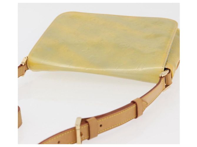LOUIS VUITTON Borsa Thompson Street Monogram Vernis Grigia M91008 LV Auth ARZ865 Grigio - vista 6