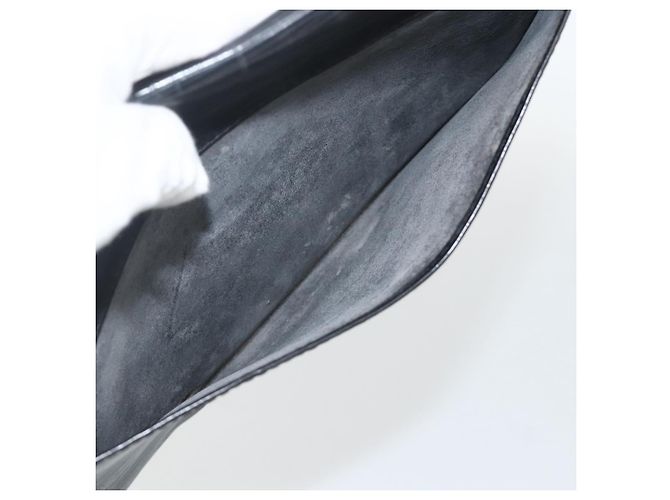 LOUIS VUITTON Clutch Epi Montaigne 27 Nero M52652 Auth LV ka3686 - vista 11