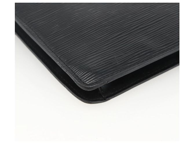 LOUIS VUITTON Clutch Epi Montaigne 27 Nero M52652 Auth LV ka3686 - vista 16