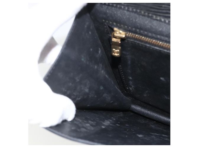 LOUIS VUITTON Clutch Epi Montaigne 27 Nero M52652 Auth LV ka3686 - vista 19