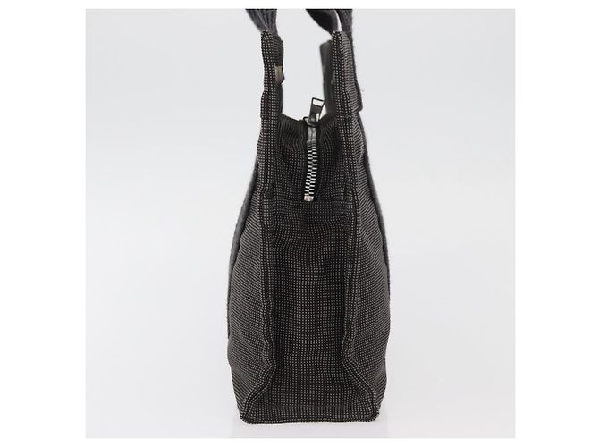 Hermès HERMES Handtasche Her Line PM Canvas Grau Auth YKZ1107 Braun - Ansicht 4