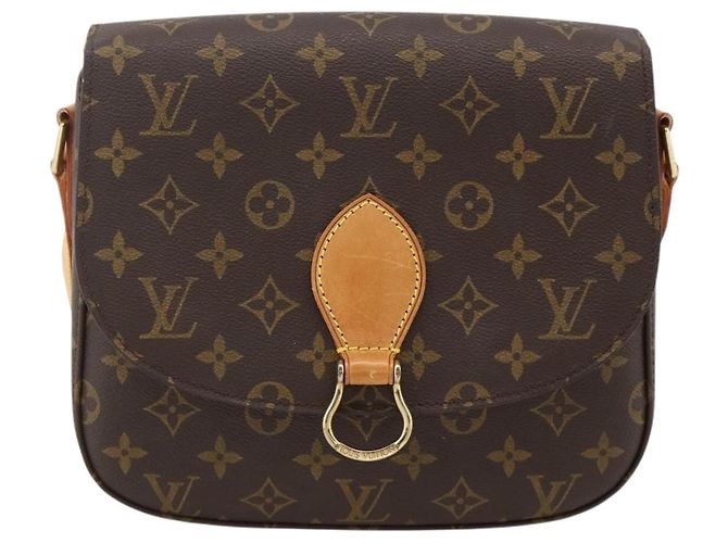LOUIS VUITTON Monogram Saint Cloud GM Schultertasche M51242 LV Auth am11219 Monogramm - Ansicht 13