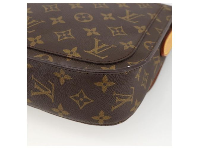 LOUIS VUITTON Monogram Saint Cloud GM Schultertasche M51242 LV Auth am11219 Monogramm - Ansicht 16
