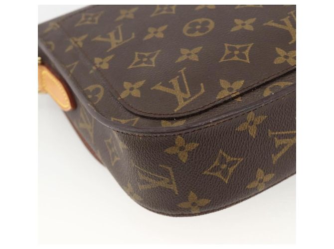 LOUIS VUITTON Monogram Saint Cloud GM Schultertasche M51242 LV Auth am11219 Monogramm - Ansicht 17