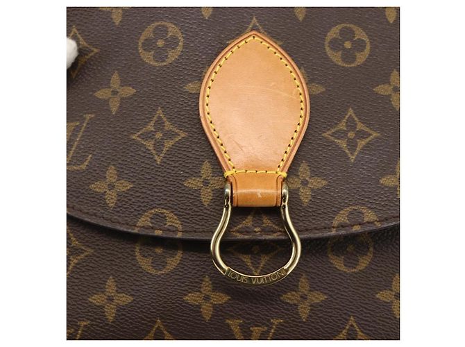 LOUIS VUITTON Monogram Saint Cloud GM Schultertasche M51242 LV Auth am11219 Monogramm - Ansicht 18