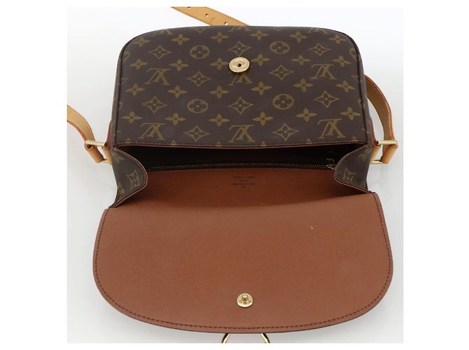 LOUIS VUITTON Monogram Saint Cloud GM Schultertasche M51242 LV Auth am11219 Monogramm - Ansicht 19