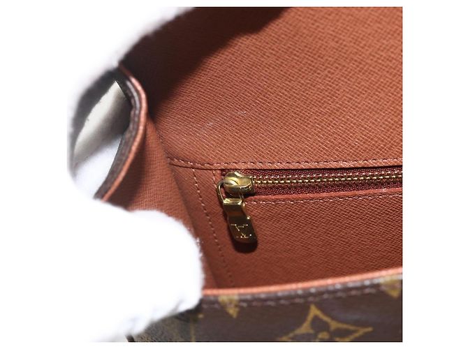 LOUIS VUITTON Monogram Saint Cloud GM Schultertasche M51242 LV Auth am11219 Monogramm - Ansicht 24