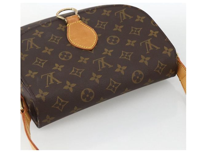 LOUIS VUITTON Monogram Saint Cloud GM Schultertasche M51242 LV Auth am11219 Monogramm - Ansicht 6