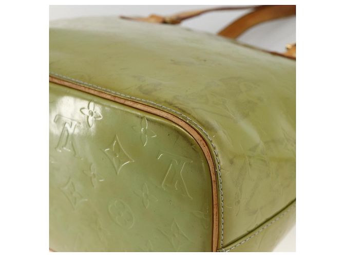 LOUIS VUITTON Borsa a Mano Monogram Vernis Houston Blu Baby M91005 LV Auth hk3630 Blu chiaro - vista 15