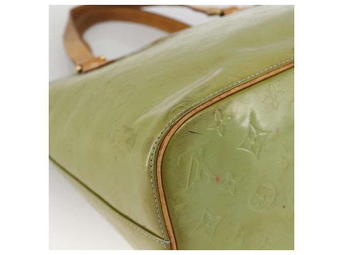 LOUIS VUITTON Borsa a Mano Monogram Vernis Houston Blu Baby M91005 LV Auth hk3630 Blu chiaro - vista 16