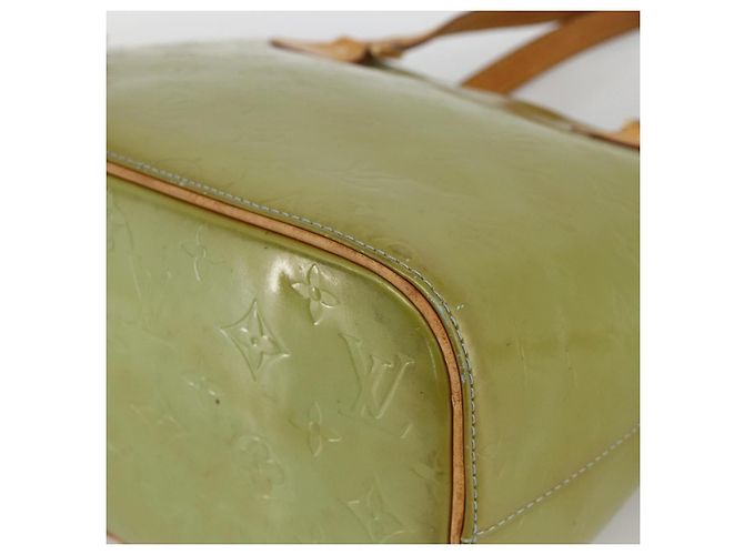 LOUIS VUITTON Borsa a Mano Monogram Vernis Houston Blu Baby M91005 LV Auth hk3630 Blu chiaro - vista 9