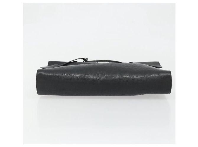 BALLY Borsa da lavoro in pelle nera argento Auth BSZ315 Nero - vista 5