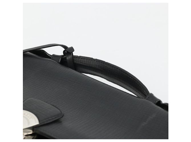 BALLY Borsa da lavoro in pelle nera argento Auth BSZ315 Nero - vista 8