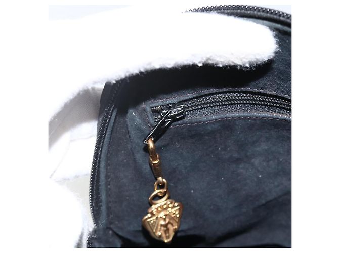 Borsa a Spalla in Pelle Nera e Oro GUCCI 007 115 4916 Auth 174376 Nero D'oro - vista 20