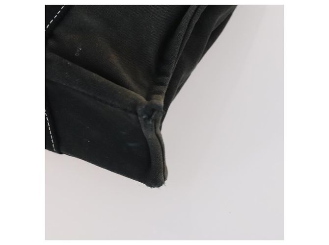 Hermès HERMES Fourre Tout PM Borsa a Mano Tela 2 Set Arancione Nero Auth 174217 - vista 7