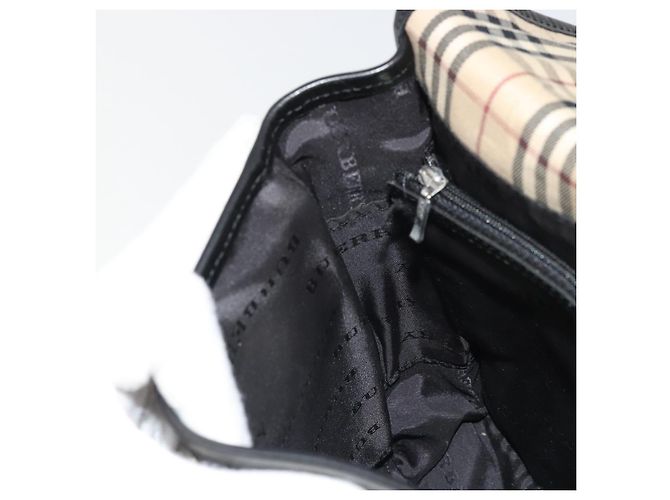 Borsa a Spalla BURBERRY in Nylon Nero Argento Autentica bs34401 - vista 19