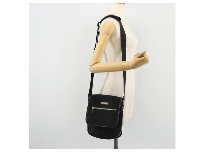 Borsa a Spalla BURBERRY in Nylon Nero Argento Autentica bs34401 - vista 21