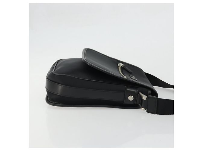 Borsa a Spalla BURBERRY in Nylon Nero Argento Autentica bs34401 - vista 3