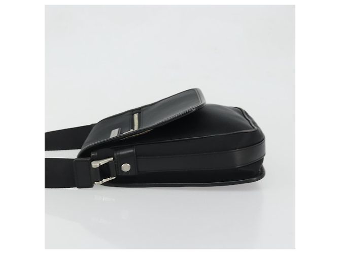 Borsa a Spalla BURBERRY in Nylon Nero Argento Autentica bs34401 - vista 4