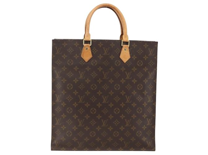 LOUIS VUITTON Sac Plat Monogram M51140 LV Auth AMZ094 Monogramme - vue 13