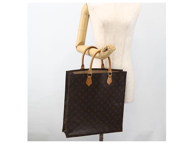 LOUIS VUITTON Sac Plat Monogram M51140 LV Auth AMZ094 Monogramme - vue 19
