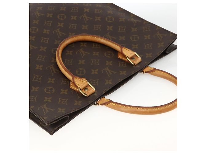 LOUIS VUITTON Sac Plat Monogram M51140 LV Auth AMZ094 Monogramme - vue 6