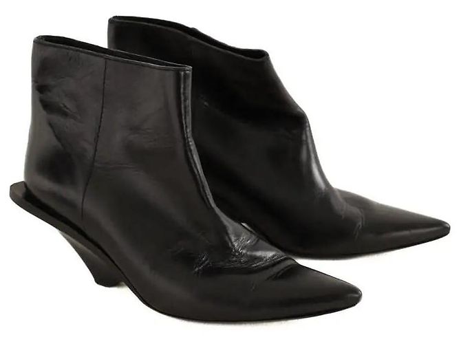 Yves Saint Laurent Botas negras Negro - vista 3