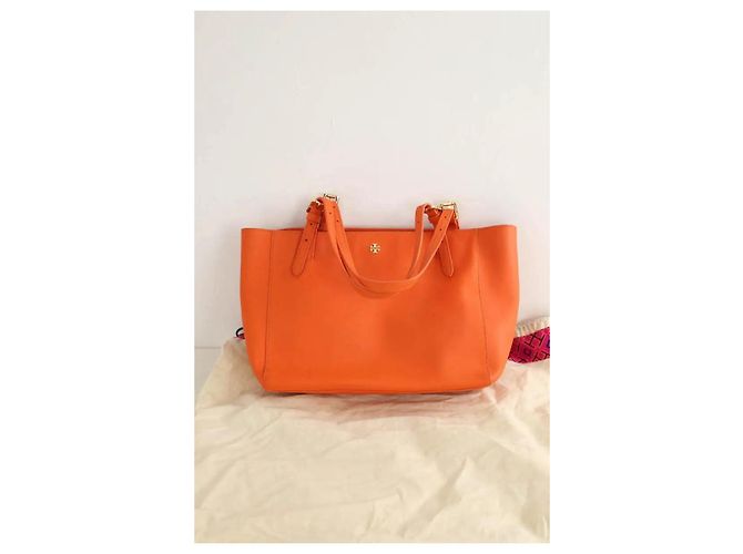 Tory Burch Borsa shopper arancione - vista 8