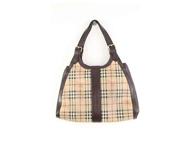 Burberry Borsa tote marrone - vista 3