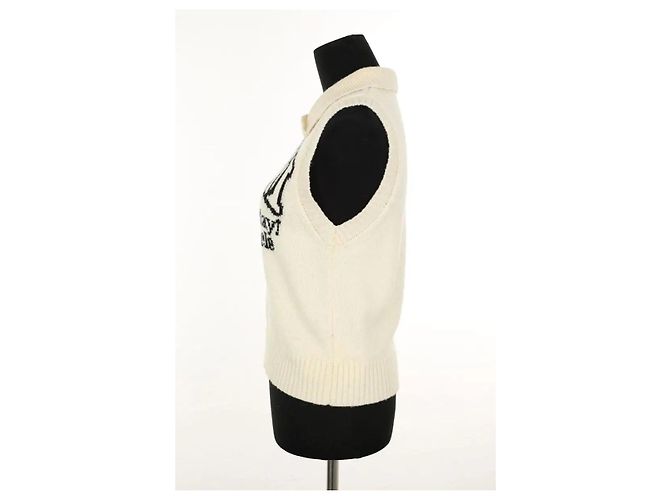 Ganni Pull beige - vue 3
