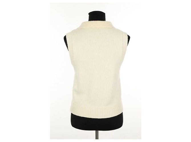 Ganni Pull beige - vue 4
