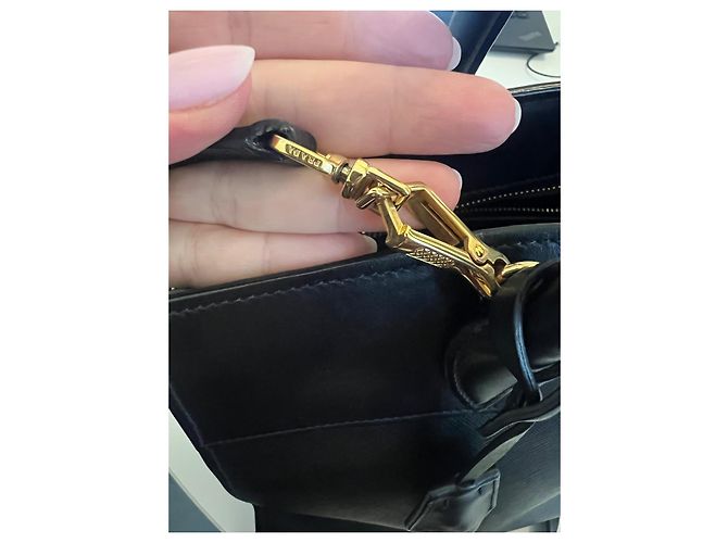 Prada Esplanade Handtasche aus schwarzem Leder - Ansicht 14