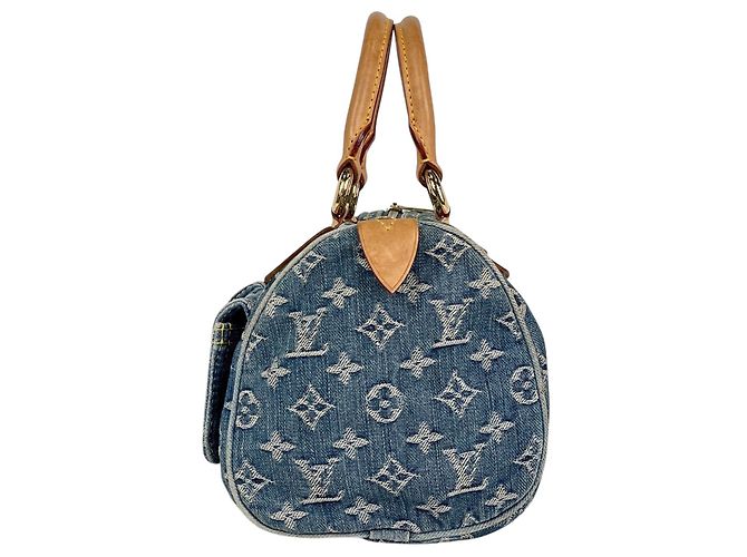 Borsa Boston Neo Speedy Louis Vuitton Blu - vista 2