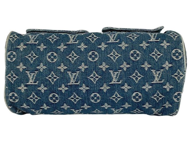 Borsa Boston Neo Speedy Louis Vuitton Blu - vista 5