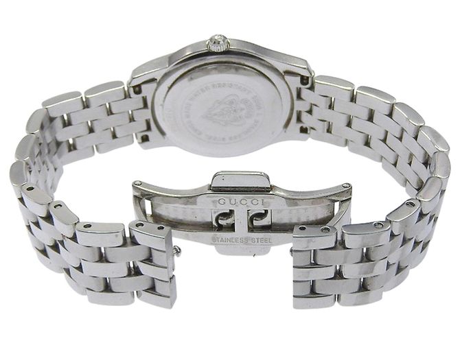 Reloj analógico de cuarzo de acero inoxidable Gucci 5500L - vista 5